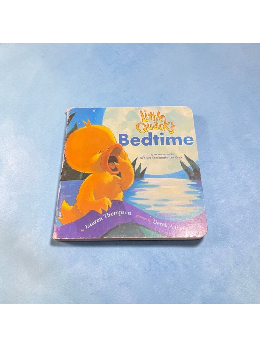Little Quack’s Bedtime Board Book Kids Duck Story Lauren Thompson